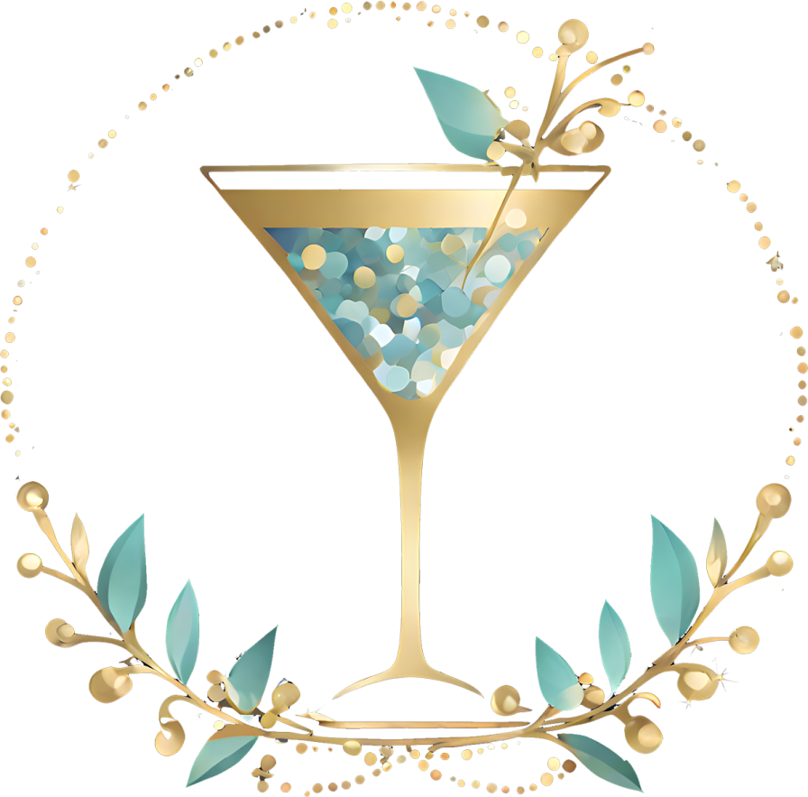 Mistletoe and Martinis Logo