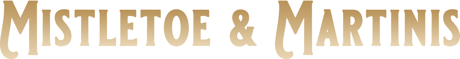 Mistletoe and Martinis logotype